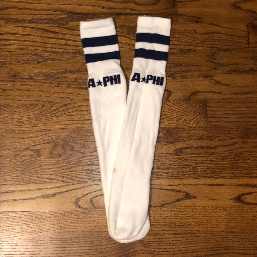 Alpha Phi Knee High Socks